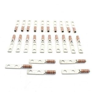 #US HGBL02DB Bonding #10 Grounding Compression Lug 2AWG 3/8" Hole Brown 25pc