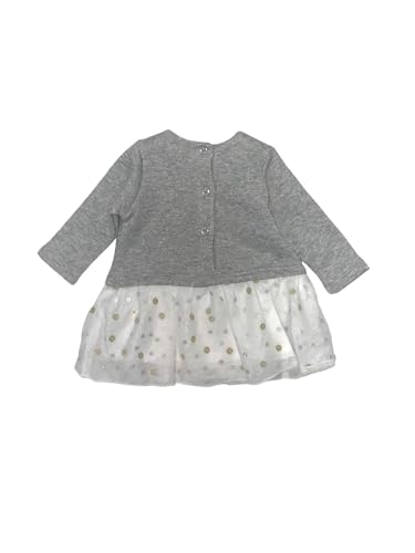 Robe bébé gris Chicco vêtement fille stretch pour nourrisson - 2