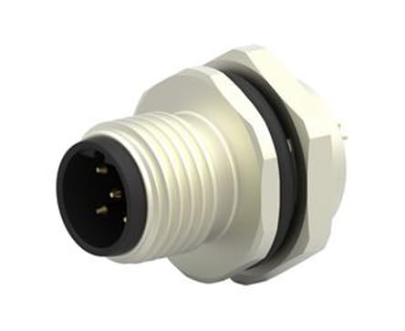 TE Connectivity M12 Rundsteckverbinder Buchse 5-polig