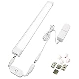 ★【Iluminación regulable debajo del mostrador y funciona con enchufes inteligentes】Controle la barra de luz ON/OFF simplemente con su interruptor táctil y ajuste el brillo según lo necesite manteniendo presionado. También funciona con todos los enchufes inteligentes wifi, enchufes de temporizador, enchufes de interruptores o enchufes remotos, le ofrece la mejor comodidad para controlar su luz LED tan fácilmente, para que no tenga que tocar la barra de luz LED manualmente cada vez.