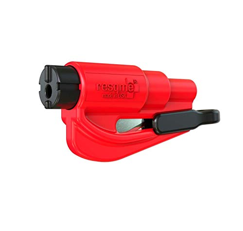 RESQME Red Keychain Car Escape Tool