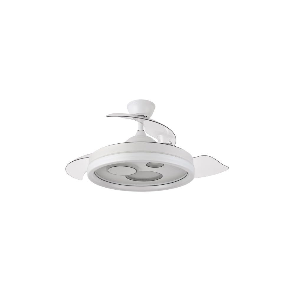 FABRILAMP DC Fan Turia 72w 6120lm White 3 Asp.Down-down 32/47x50/107d.3 Colors C/Remote Timer Memory