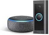 Ring Video Doorbell Wired bundle with Echo Dot (Gen 3) - Charcoal
