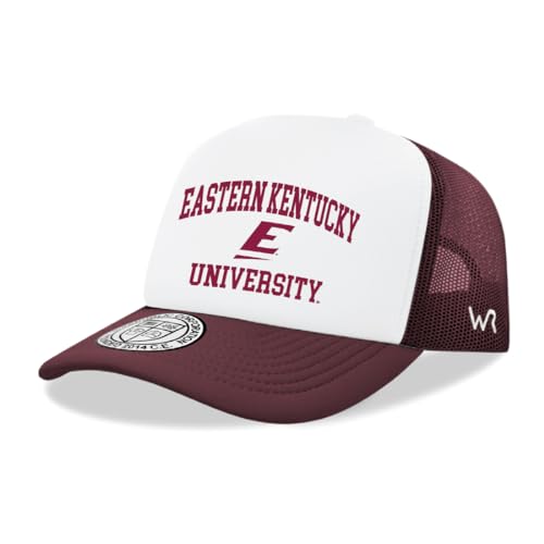 EKU Eastern Kentucky University Colonels Seal Hat - White