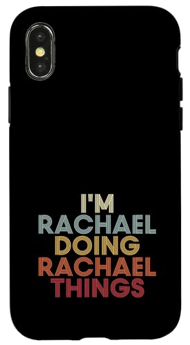 Rachael Name Rachael Personalized Name First Given �X�}�z�P�[�X iPhone X/XS �p