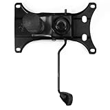 Sytopia Metall Sitzmechanik für Bürostuhl, 227kg Bodenplatte mit 6 x10,2 Löchern, Wippfunktion & Höhenverstellung, Universal Tilt & Lock Ersatz für Drehstuhl/Schreibtischstuhl