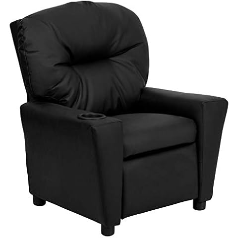 flashfurniture modernes Leder Kinder Liege Cover