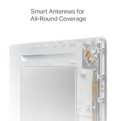TP-Link AX3000 Wall-Mounted Wi-Fi 6 Router Archer Air R5 | Ultra-Thin & Compact | Dual Band Wi-Fi | Smart Beamforming Antennas | EasyMesh Compatible | Mounting Materials Included | Homeshield, VPN