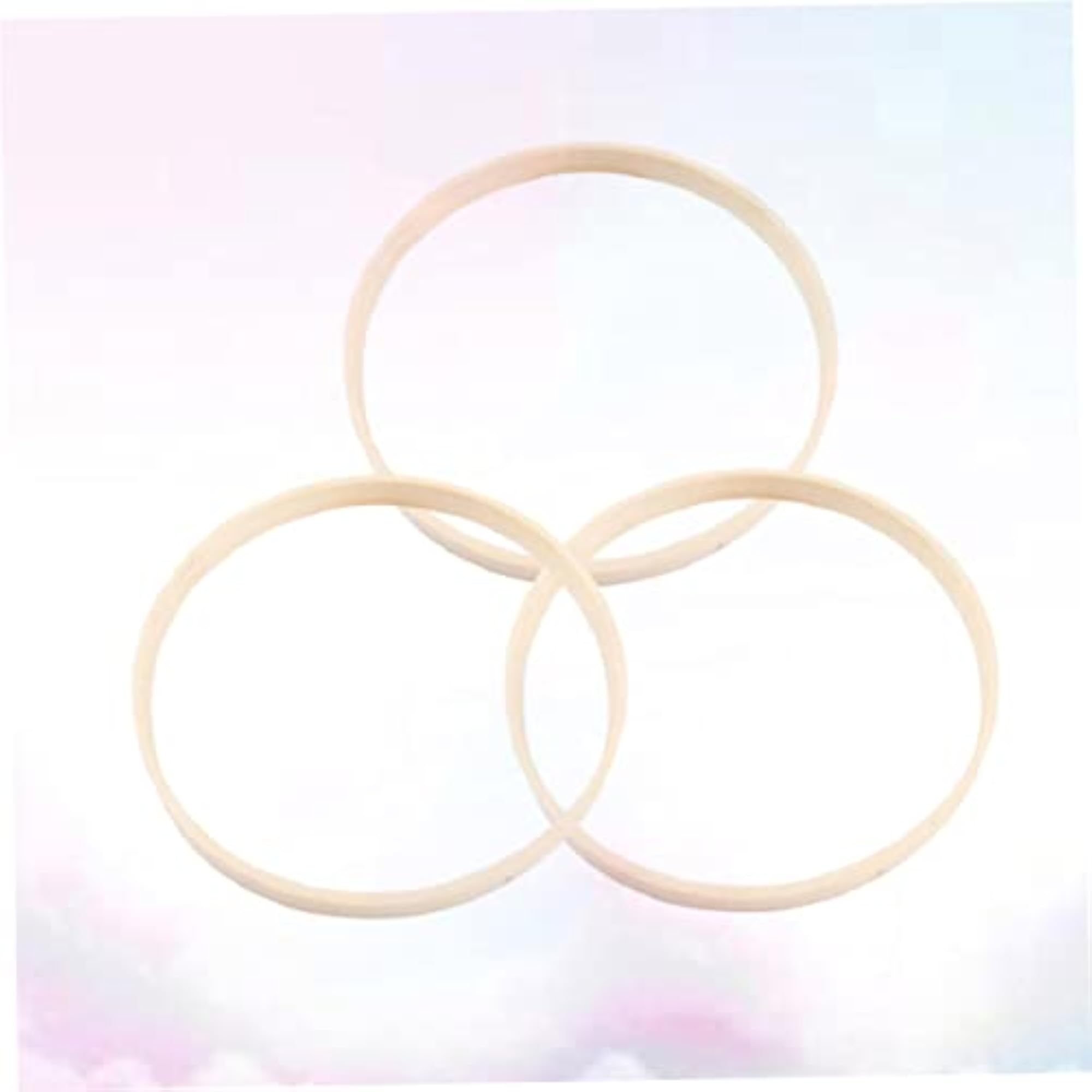 DIY Dreamcatcher Kit Bamboo, Macrame Projects Decorative Ring