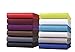 Produktbild Hometex Premium Textiles Boxspringbett Spannbettlaken Spannbetttuch 180-200 x 200-220 cm, Bettlaken Jersey aus 100% Mikrofaser, Matratzen bis 35 cm, Oeko-TEX Made IN Green, Royal