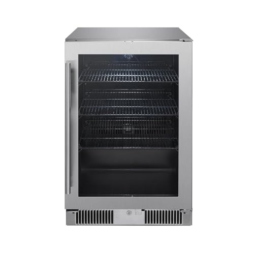 Blaze 20-Inch 4.5 Cu. Ft. Outdoor Rated Beverage Cooler w/Lock - BLZ-GDBEV20-4.5