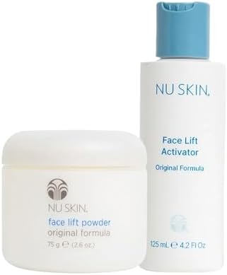 Nu Skin Face Lift Powder with Activator | Instant Smoothing Effect