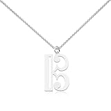 SEIRAA Alto Clef Neckalce Violist Master Jewelry Viola Player Gift Viola Note Pendant Alto Clef Gifts (AltoClef nl)