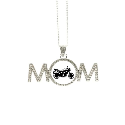 Collier mécanique moto en acier pour maman et grand-mère