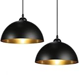 ☀2er Pack & Breite Anwendungen: 2er Pack retro hängelampe im Lieferung, erreicht nicht nur mehr Montagemöglichkeiten, sondern auch einen günstigere Preis. Dank dieses industriellen klassischen Designs eignet sich diese hängelampe nicht nur für einige private Bereiche wie Ihr Wohnzimmer oder Esszimmer, sondern auch für gewerbliche Bereiche wie Restaurants und Cafés.