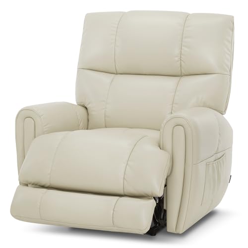 MCombo Large Lay Flat Dual Motor Power Recliner Chair with
