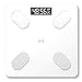Profesjonalny ekran Elektroniczna waga wagi Analiza składu ciała Skala zdrowia Inteligentna domowa waga łazienkowa trwała (kolor: różowy) (biały)