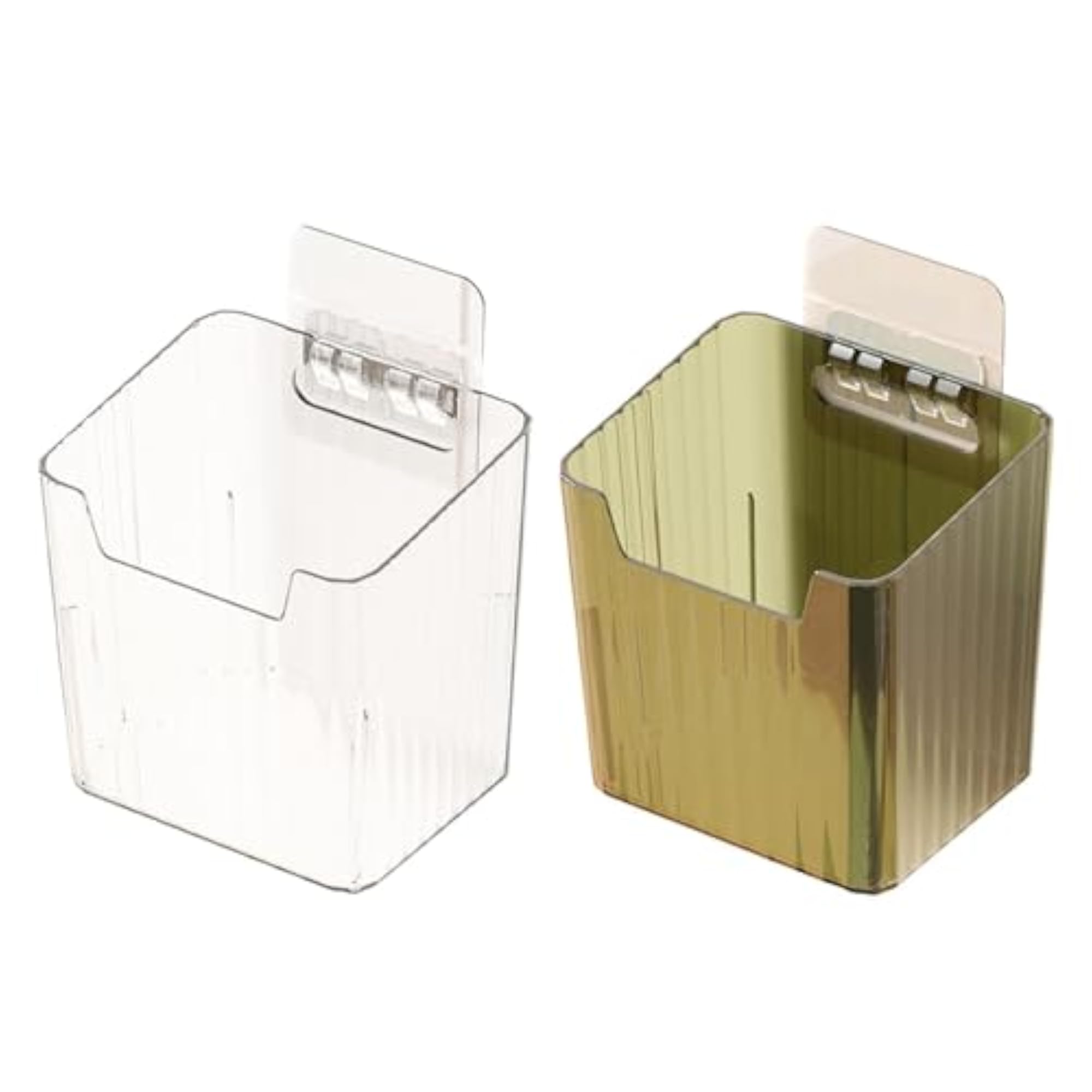 2xStorage Bins for Wall over Cabinet Door Organizer