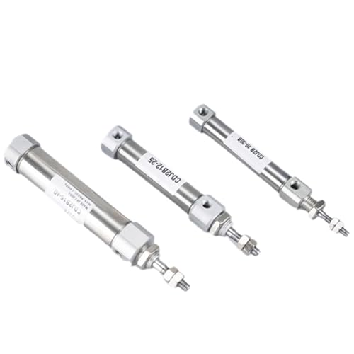 Cilindro de aire CDJ2B10 de doble efecto y carrera de 200 mm para automatización 4
