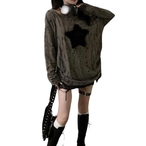 トップス 00s border l/s cutsew y2k grunge emo トップス 00s border l/s cutsew y2k grunge emo Women Y2K