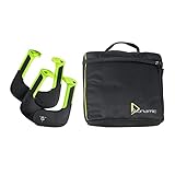 Duonamic Eleviia Pullup Bar and Travel Bag Bundle | Pullup System for Doorways at Home, Workplace or