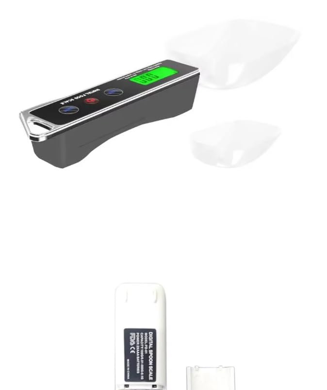 100g do 500g /0.1 FD01 Cyfrowa waga łyżki 500 g elektroniczna waga kuchenna łyżka podświetlenie LCD