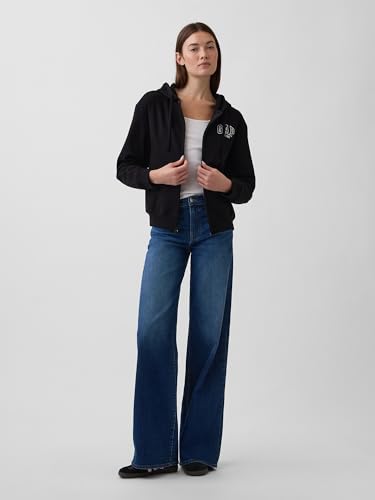 Image of GAP Women's Est. 1969 Hooded Logo Full Zip