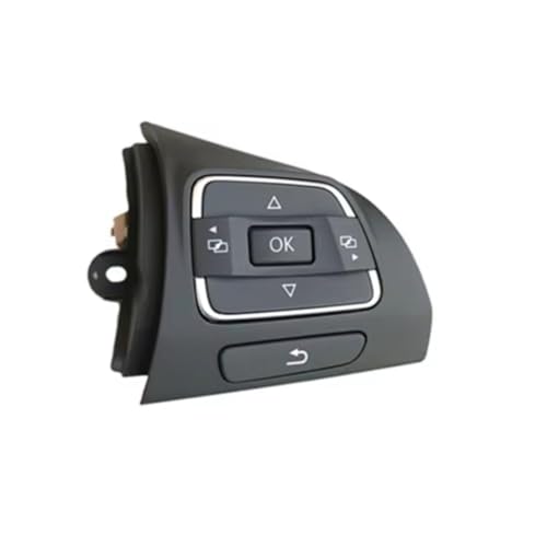 �Ԃ̃X�e�A�����O�z�C�[���R���g���[�� Compatible With For Caddy 2011 2012 2013 2014 For Golf Plus 2008 2009 2010 2011 2012 2013 �X�e�A�����O�z�C�[���{�^���X�C�b�` 5