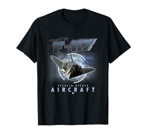 F-117 Stealth Attack Avión Veterano Piloto Regalo Camiseta