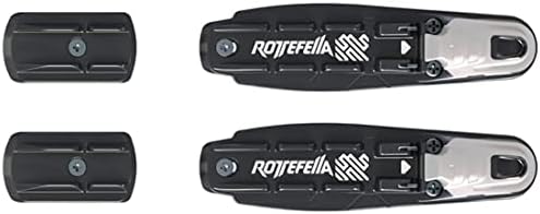 ROTTEFELLA Whitewoods NNN Auto Touring Basic Cross Country Black Ski Bindings, Pair