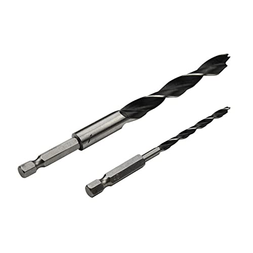 Set de 5 brocas de metal y madera 4mm a 10mm miniatura 3