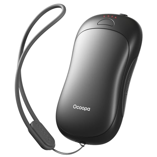 OCOOPA AI Smart Magnetic Double-Sided Heating Hand Warmers Rechargeable 2 Pack,10000mAh Electric Heater, Larger Warming Surface, 4 Heat Levels, Max 136°F, Men Gifts for Christmas,UT3 PRO Aeg