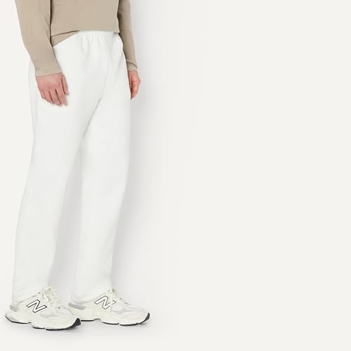 Image of Amazon Essentials Men's Relaxed Straight Leg Fleece Open Bottom Sweatpant (Available in Big & Tall)