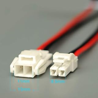 Onvas YL 2pin terminal connection cable 2 core insertion Joint male and female 0.75 square copper core wire 30cm 100pair