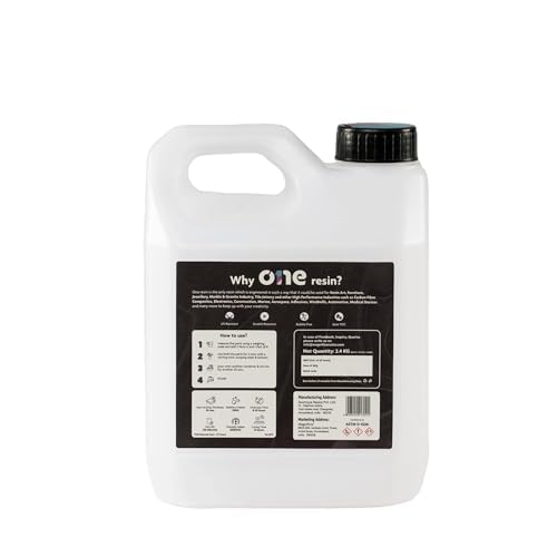 Magnifico One Resin - 3.2 KG (3:1) Clear UV-Resistant Epoxy Resin Art Kit, Smooth Finish, Easy to Use with Self-Leveling. - Image 8 thumbnail