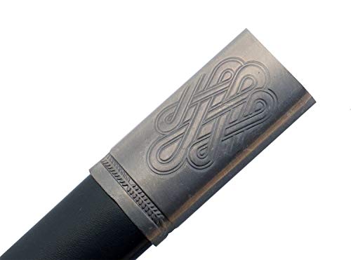 Vulcan Gear 33" Medieval Crusader Sword with Scabbard Series Choose Your Style (Crusader Sword)