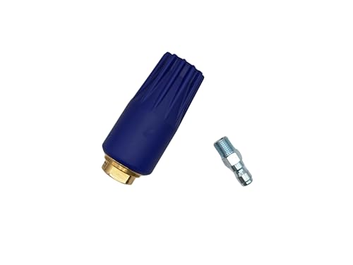 PressureWasherPartsUK P.A Italy 250 bar Max Turbo Nozzle with 11.6 mm Quick Release Adapter Included (05)