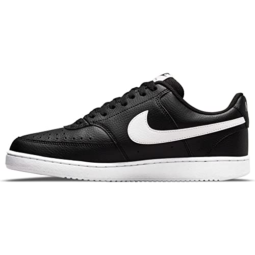 NIKE Nike Court Vision Low Next Nature, Sneaker Hombre, Negro Black White, 40 EU
