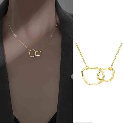 Double crew necklace, individual literary style Cover