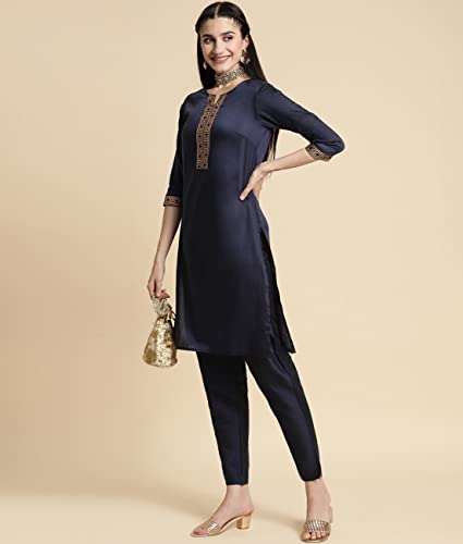 Image of rangita Women's Straight Fit High Rise Pants