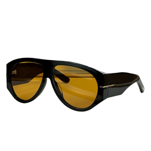 Lunettes de soleil femme mode luxe rétro avec monture oversize dégradée