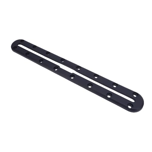 Carril de kayak multifunción de nailon de 358mm para soporte de caña y portavasos 5