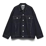 Craquez pour la veste en jean de la marque VERO MODA ! - Coloris ; Bleu Brut - Col chemise - Manches longues - Poches poitrine - Coupe loose - Composition : 100% Coton