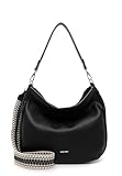 TRAGEVARIANTE: Tragbar als Handtasche, Schultertasche oder Umhängetasche mit einem abnehmbarem Tragegriff und einem abnehmbarem, längenverstellbarem Umhängeriemen.