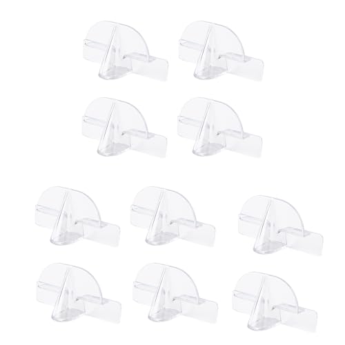 Mllepjdh 10 organizadores de anteojos montados en la pared, soporte para gafas de sol, soporte para gafas de sol para el hogar
