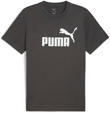 PUMA Erkek ESS No. 1 Logo Tee T-shirt Dusky Gray XL - Görsel 1