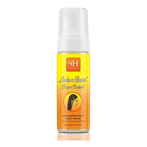 SEVICH Braid Foam Mousse - Long Lasting Braid Hair Care, No Frizz & Fraying for Braids, High Shine Locks, Twists 5.3fl Oz Cover