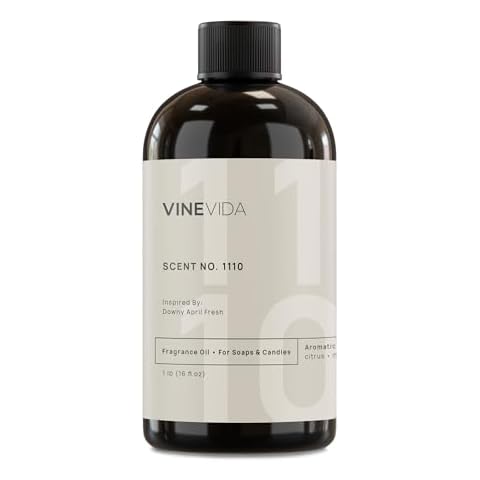 VINEVIDA [16oz] (Our Version of) Downy April Fresh Fragrance Oil for Soap Making Scents for Candle Making, Perfume Oils, Soy Candles, Home, Room Linen Sprays, Bath Bombs Laundry Dryer Balls, Freshies Cover