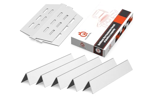 Grill Parts for Weber Genesis 300 Series, 17.5' Flavorizer Bars & Heat Deflectors for Weber Genesis E/S-310 E/S-320 E/S-330 Gas Grills (2011-2016), Stainless Steel Heat Plates for Weber 7620 65055