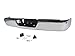MBI AUTO - Steel Chrome, Rear Step Bumper Assembly for 2009-2018 Dodge RAM 1500 w/Single Exhaust, CH1103117